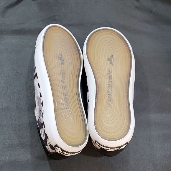 BRAND NEW CREATIVE HELIOS GEOMETRIC CAMOUFLAGE PRINT CANVAS SNEAKER - Picture 9 of 14